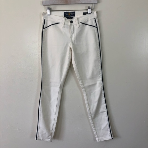 Lucky Brand Denim - Lucky Brand Charlie Skinny White Jeans